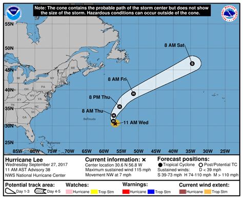 Lee could hit Caribbean as a near-Category 5 storm